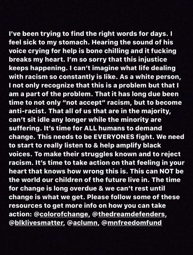 Shawn Mendes, George Floyd, celeb reactions