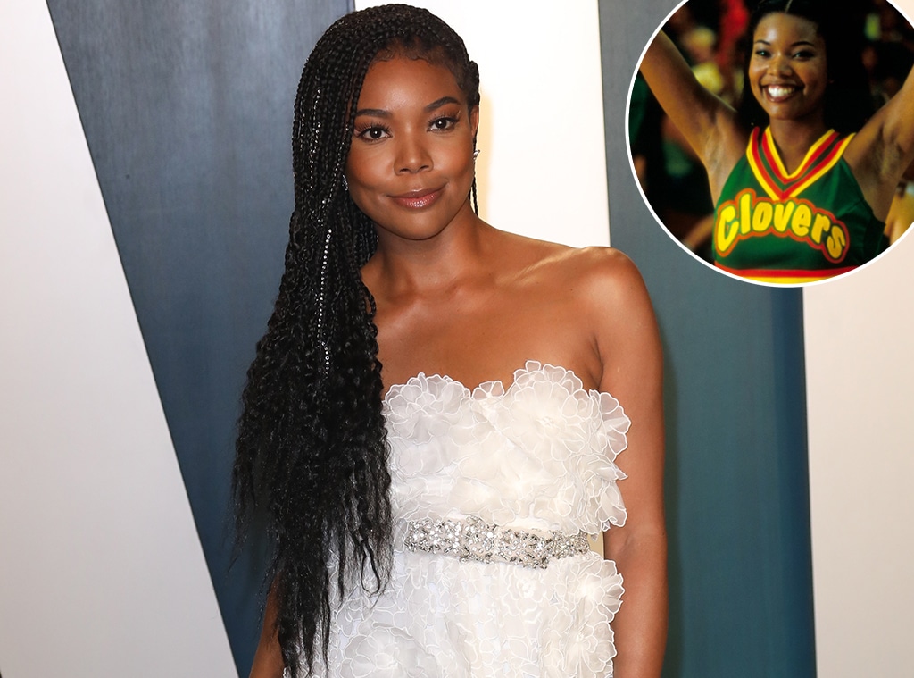 Gabrielle Union Dishes On Bring It On Scenes Not Seen In Film E Online Gabrielle Union Dishes On Bring It On Scenes Not Seen In Film E Online