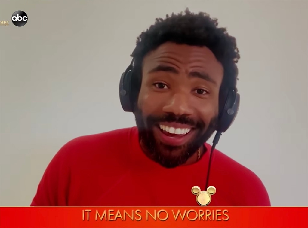 Disney Family Singalong, Donald Glover