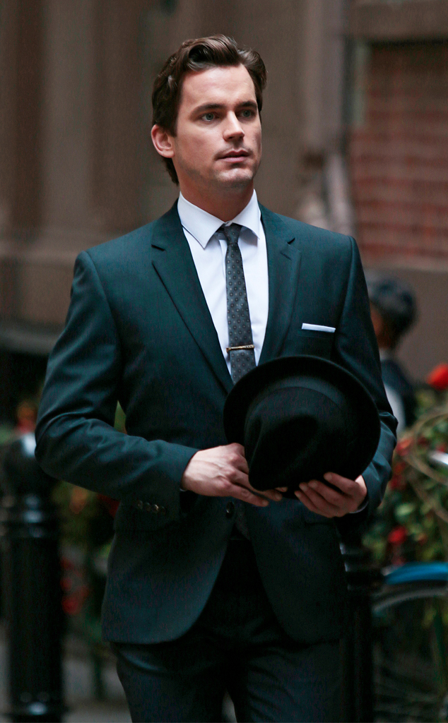 White Collar Matt Bomer as Neal Caffrey Hands in Pockets Looking