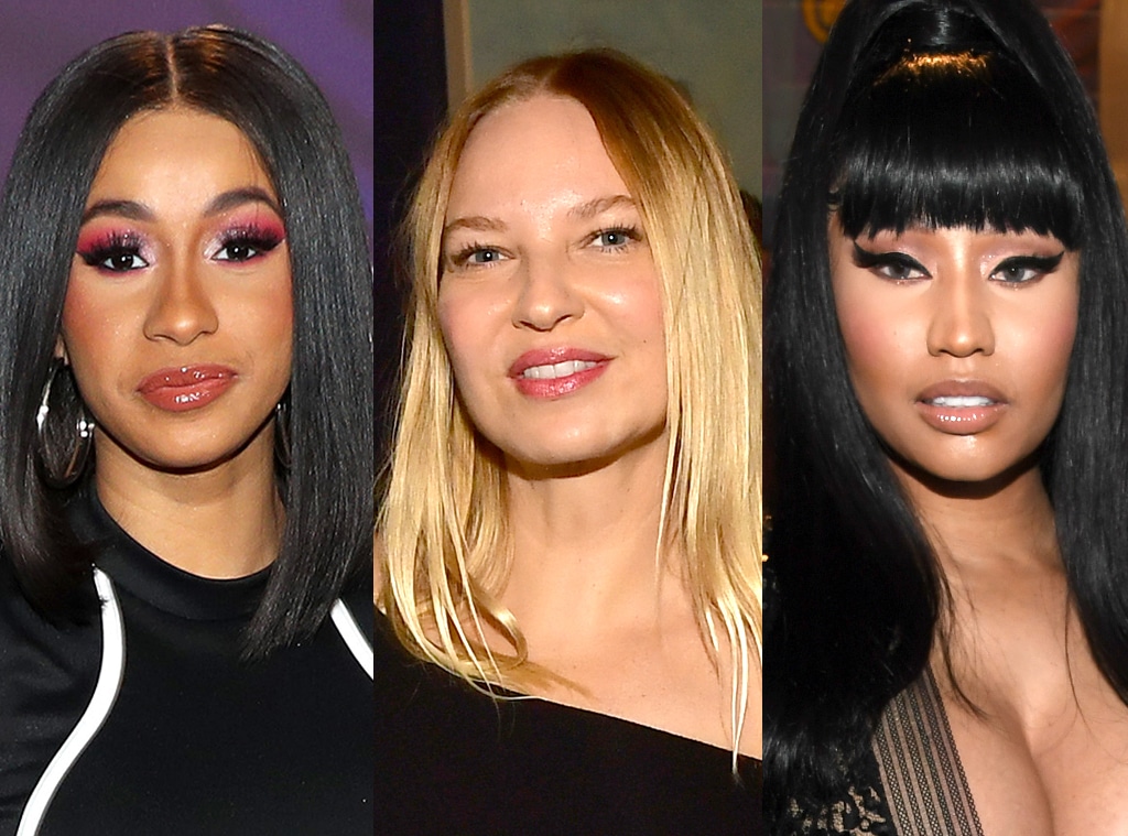 Cardi B, Sia, Nicki Minaj