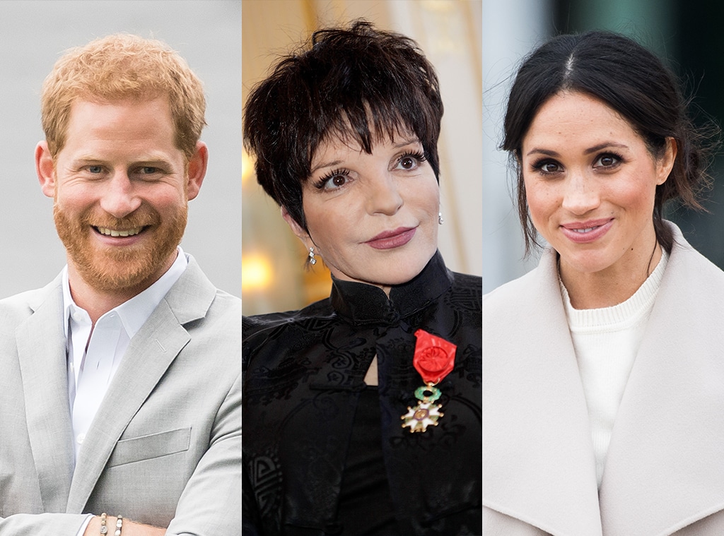 Prince Harry, Liza Minnelli, Meghan Markle