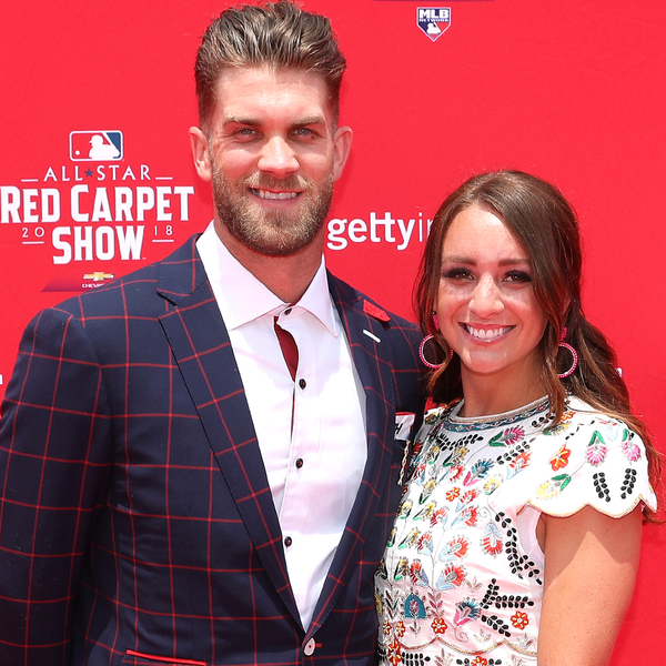 Bryce Harper, wife Kayla, reveal baby girl is on her way