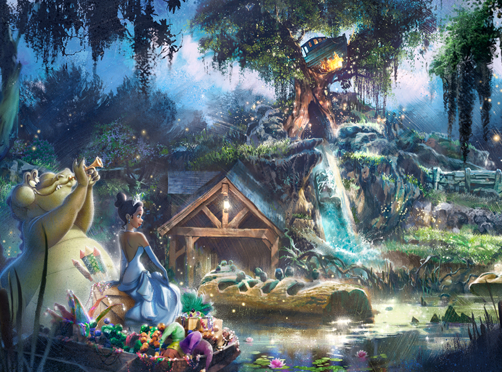 Disney, Splash Mountain, The Princess and the Frog