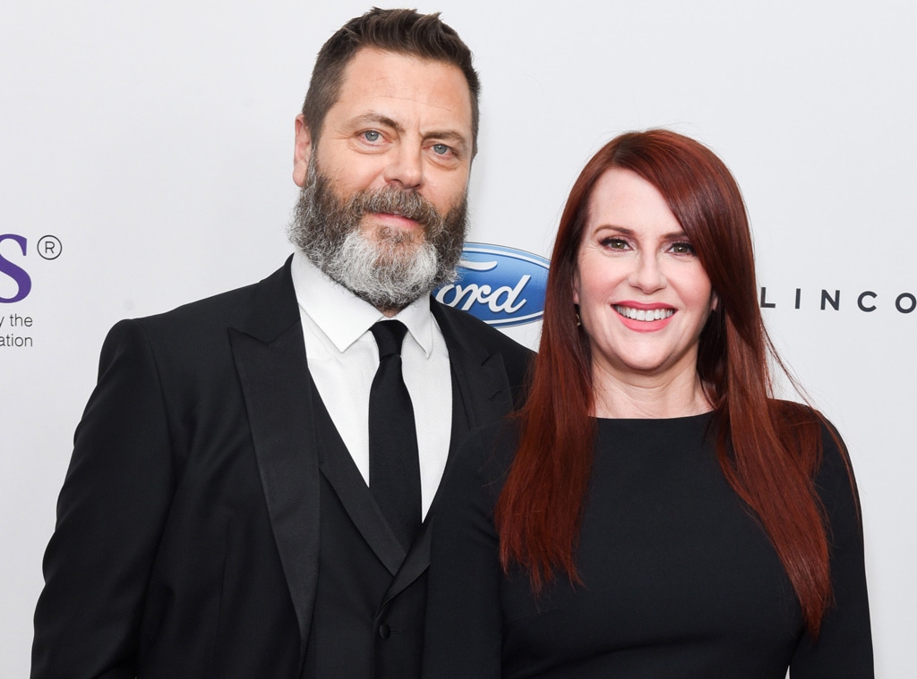 Nick Offerman, Megan Mullally