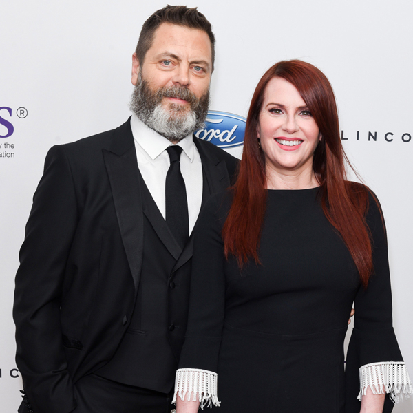 Wife With Salesman Meeting Sex Videos - The Naked Truth About Nick Offerman and Megan Mullally's Love Story - E!  Online