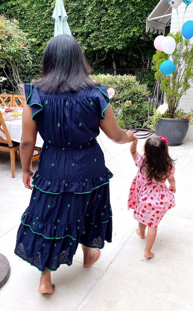 Mindy Kaling Rings in a ''Very Special'' Birthday With New Photo of Daughter Katherine - E ...