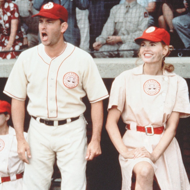 Tom Hanks, Geena Davis, A League Of Their Own