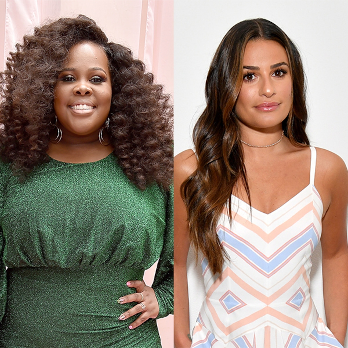 Amber Riley Doesn T Give A S T About Lea Michele Accusations E Online