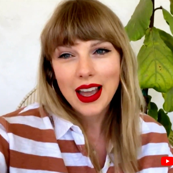 Taylor Swift Says to Embrace the ''Unexpected'' in YouTube Speech