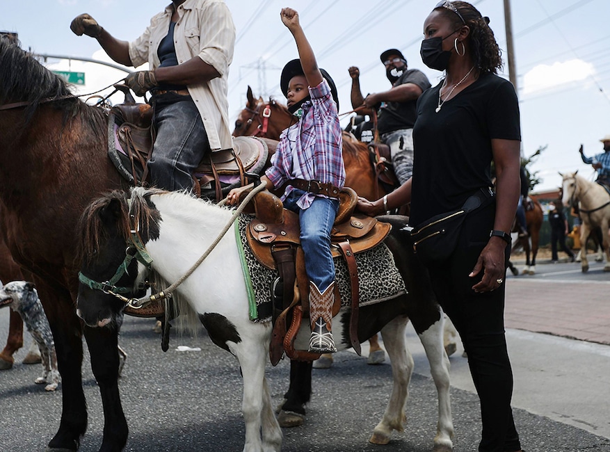 Inspiring Moments from BLM Protests