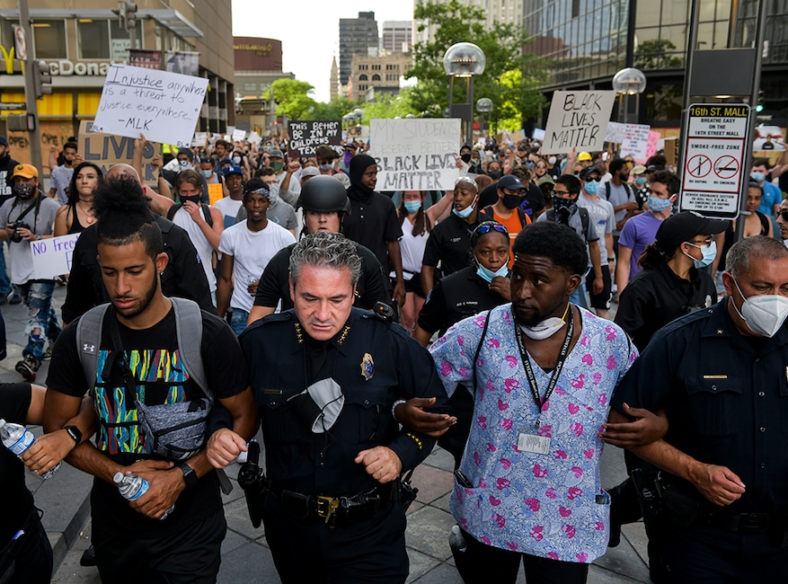 Inspiring Moments from BLM Protests