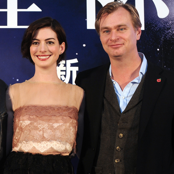 Christopher Nolan Reacts to Anne Hathaway's Claim About Chairs on Set