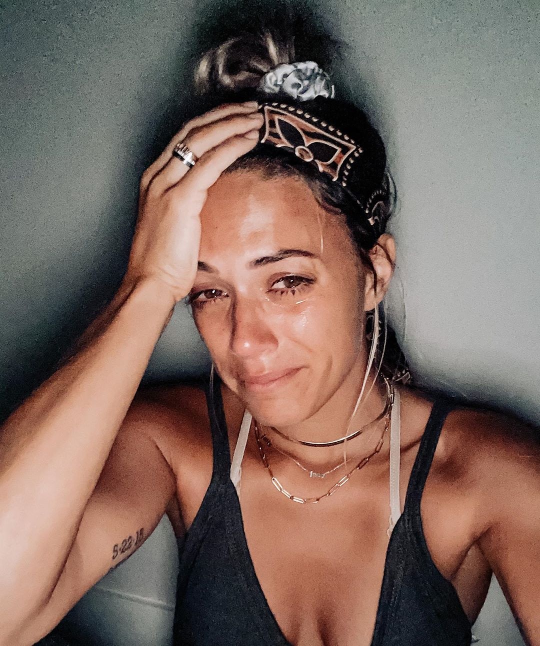 "Exhausted" Jana Kramer Breaks Down In Tears In Message On Motherhood