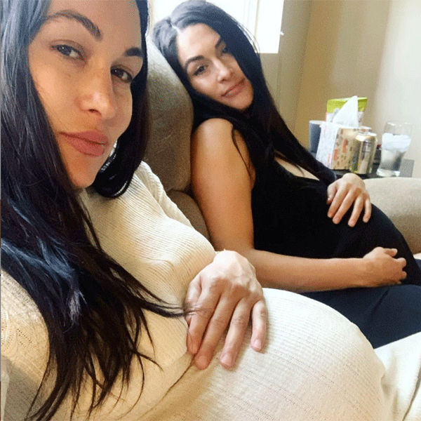 Nikki Bella Rocks Her Wrestling Outfit With Baby Bump In New Pic