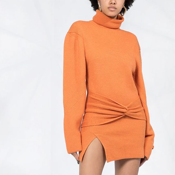 Fenty orange dress best sale