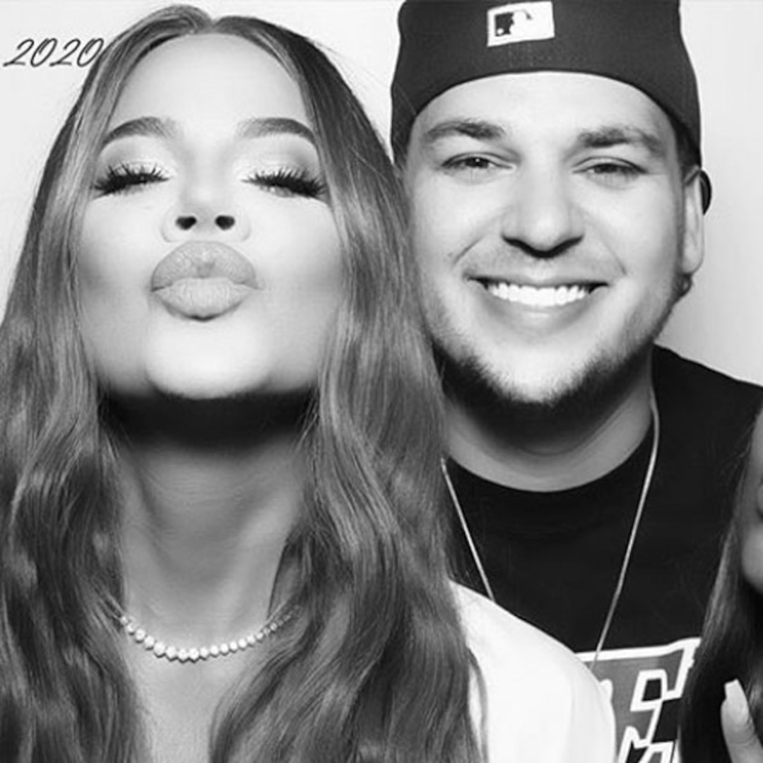 Khloe Kardashian Shares Rare Photo With Rob Kardashian and Kylie Jenner - E! Online