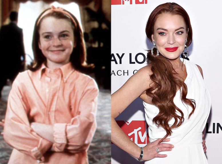 Lindsay Lohan, The Parent Trap, Then/Now