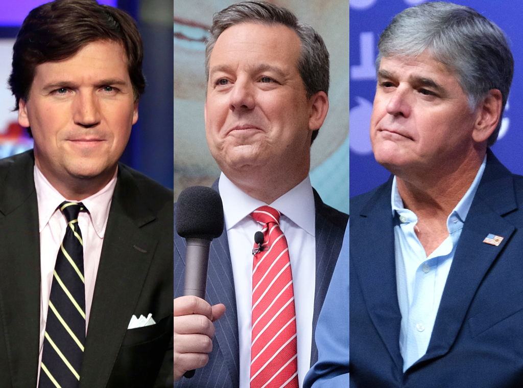 Tucker Carlson, Ed Henry, Sean Hannity