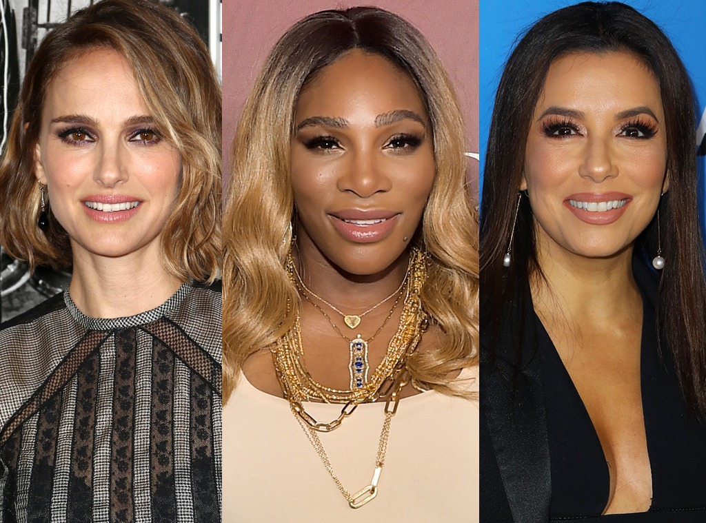 Natalie Portman, Serena Williams, Eva Longoria