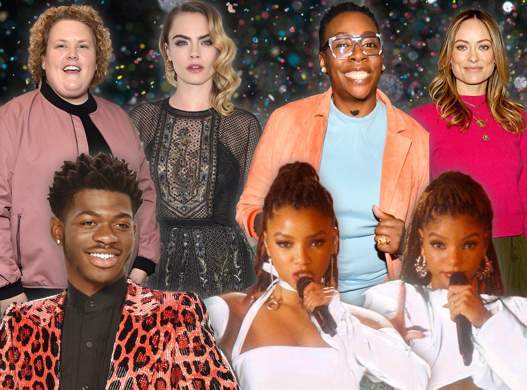 2020 GLAAD Media Awards, Chloe X Halle, Fortune Feimster, Gina Yashere, Lis Nas X, Olivia Wilde, Cara Delevingne