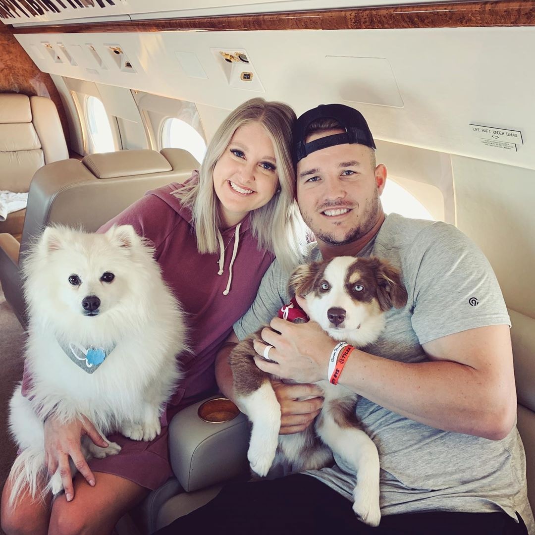 Mike Trout, Jessica Trout 