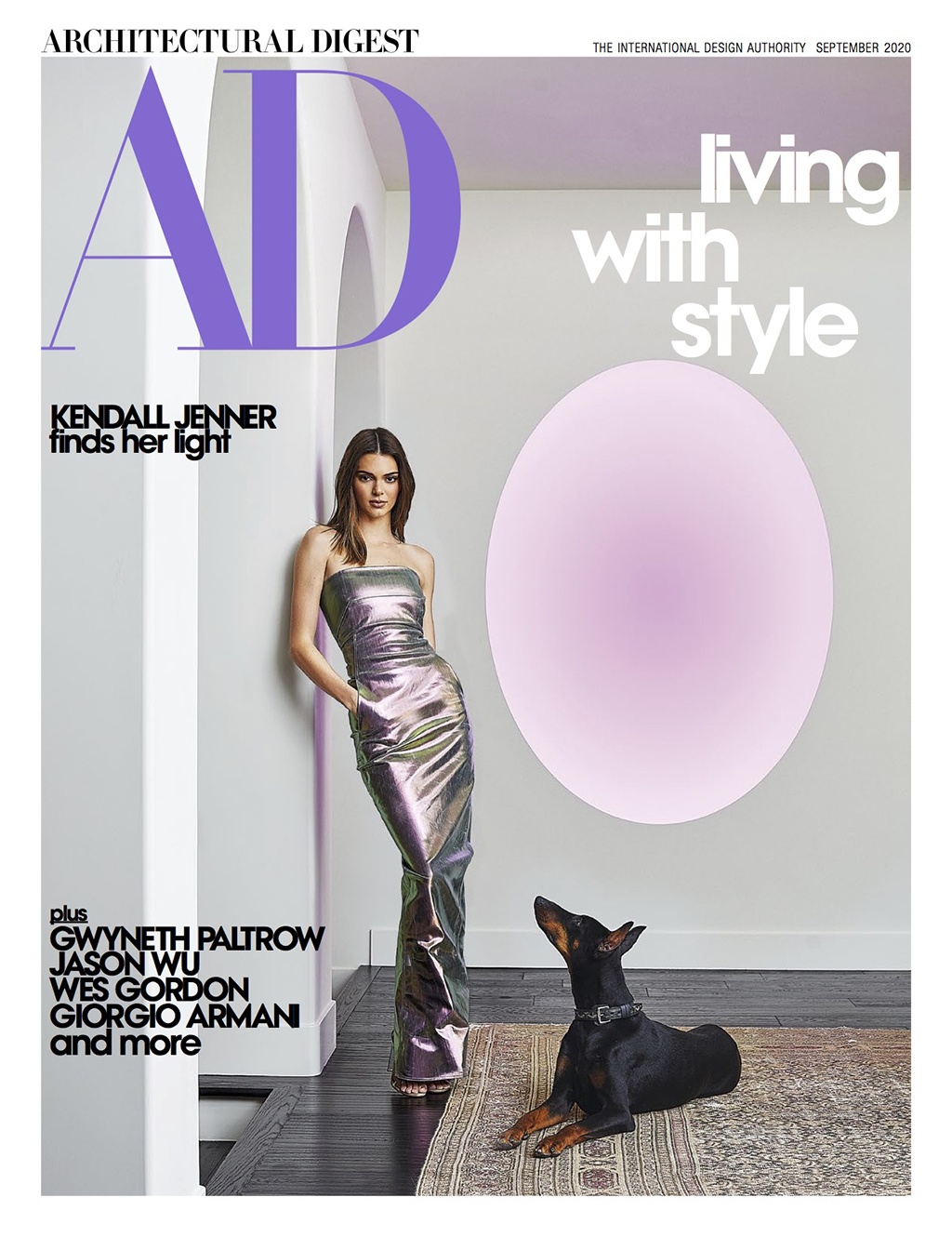 Architectural Digest, Kendall Jenner