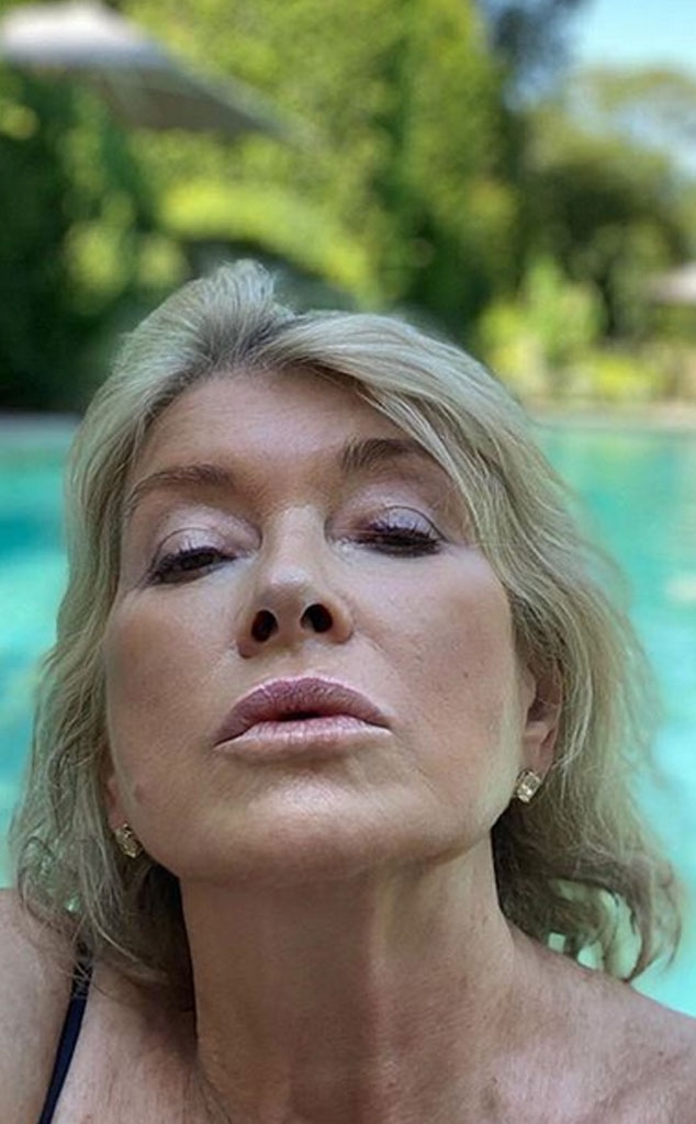 Martha Stewart Says She Received 14 Proposals After Her Pool Selfie