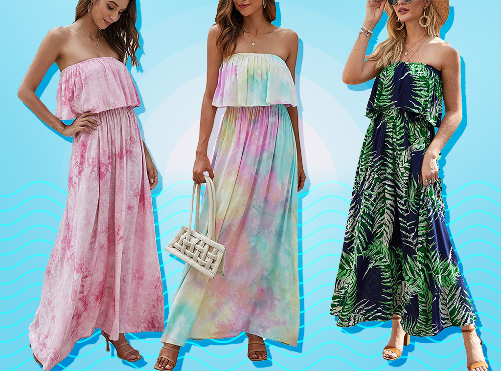 E-comm: This $30 Strapless Maxi Dress Has 1,227 5-Star Amazon Reviews