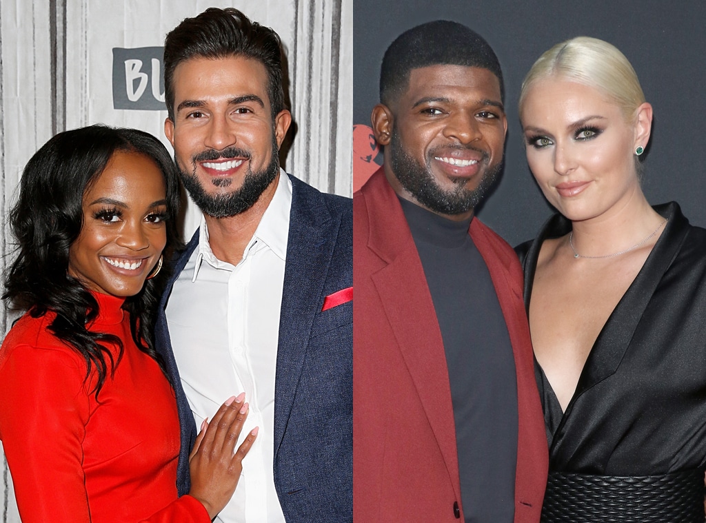 Rachel Lindsay, Bryan Abasolo, Lindsey Vonn. PK Subban