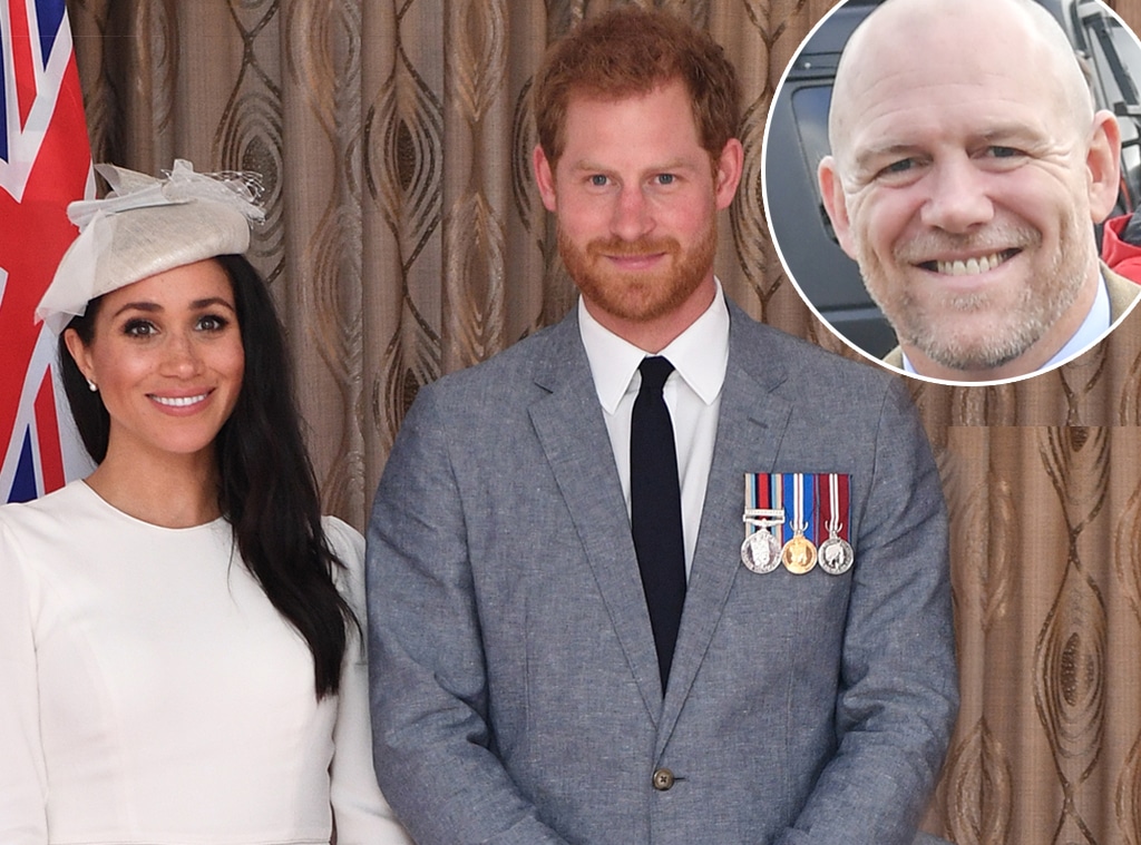 Mike Tindall, Prince Harry, Meghan Markle