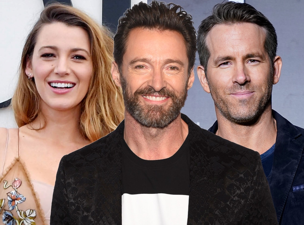 Hugh Jackman, Blake Lively, Ryan Reynolds