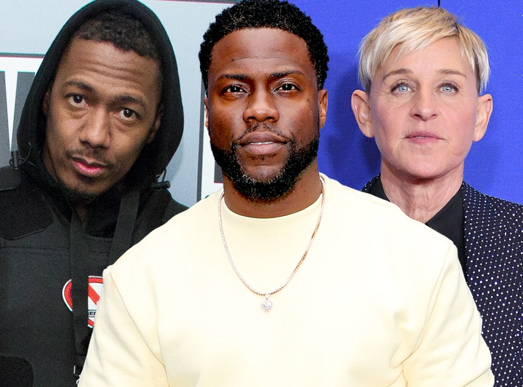 Kevin Hart, Nick Cannon, Ellen DeGeneres