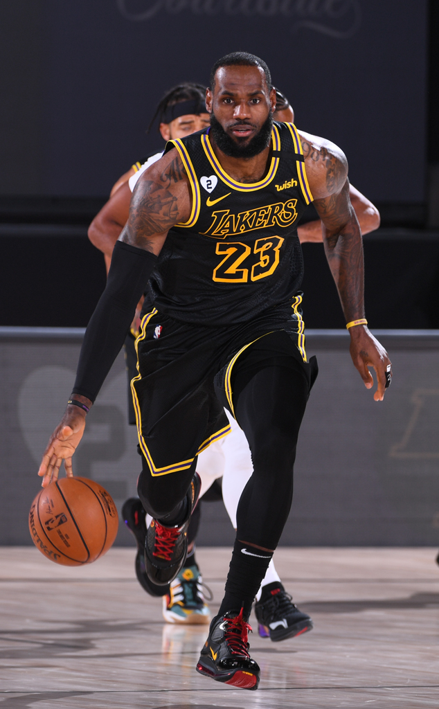LeBron James 23 - The Lakers will wear 'Black Mamba