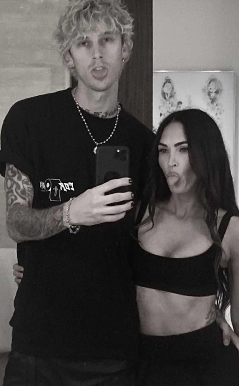 Megan Fox, Machine Gun Kelly instagram