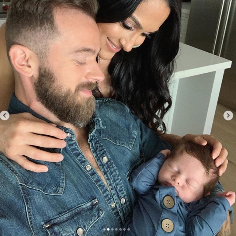 Nikki Bella, Artem Chigvintev, Matteo Chigvintsev
