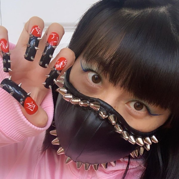 Nail art, mask