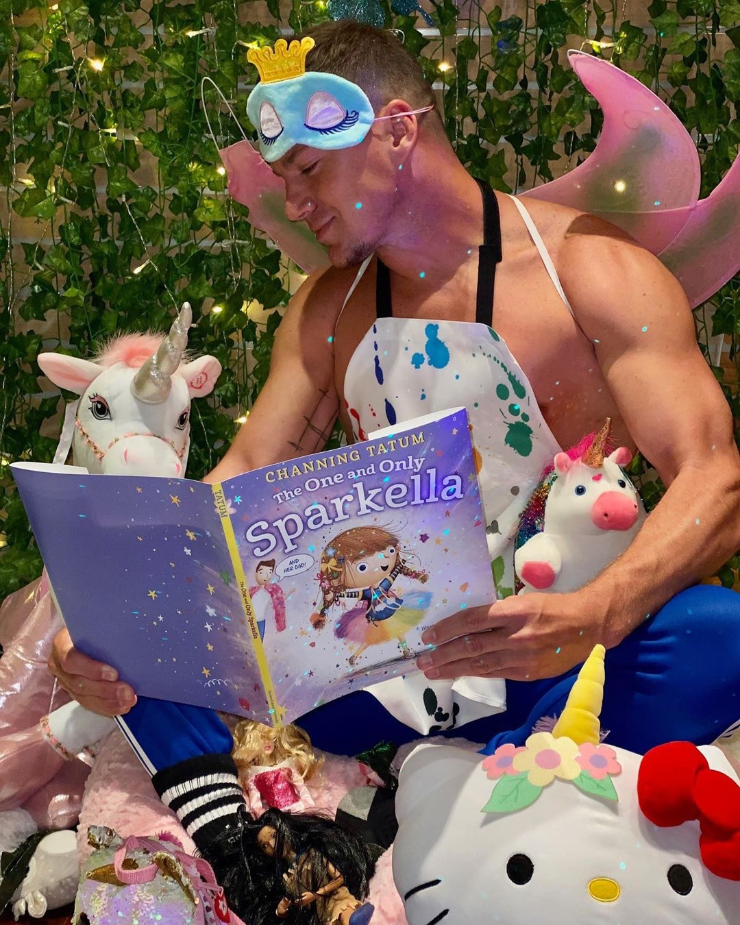 Channing Tatum Makes for a Magical Princess When Revealing His Children's  Book - E! Online