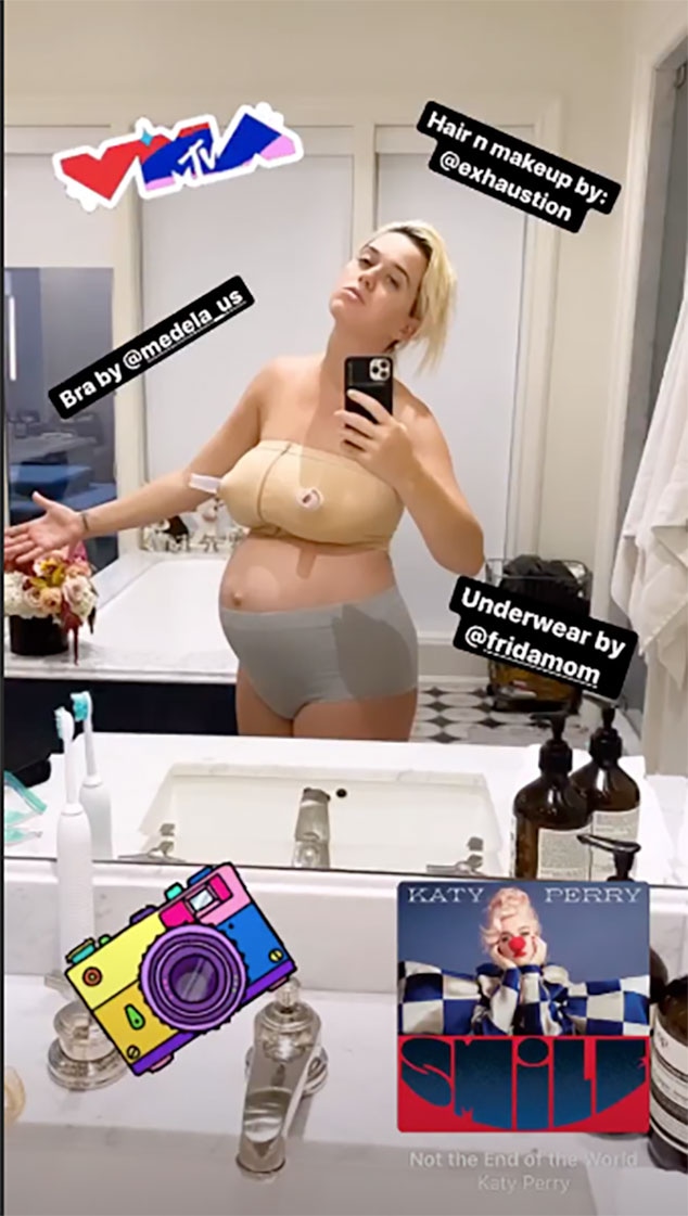 Katy Perry's Latest Selfie Is an Unfiltered Look at Postpartum Life Katy Perry's Latest Selfie Is an Unfiltered Look at Postpartum Life