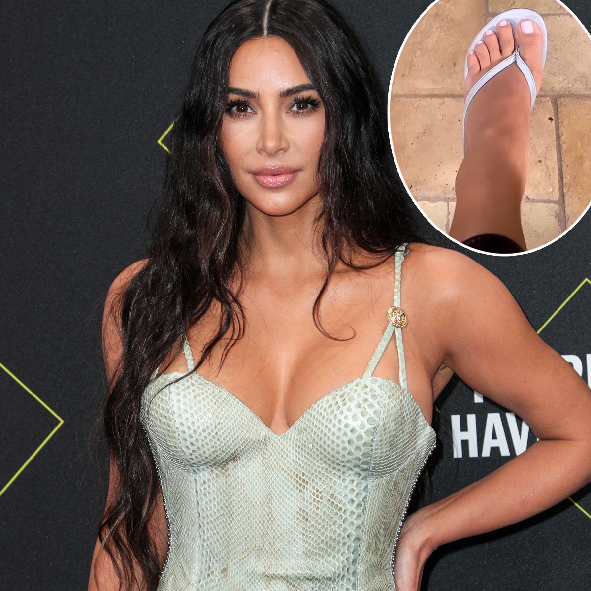 Kim Kardashian Addresses Those Rumors She Has 6 Toes