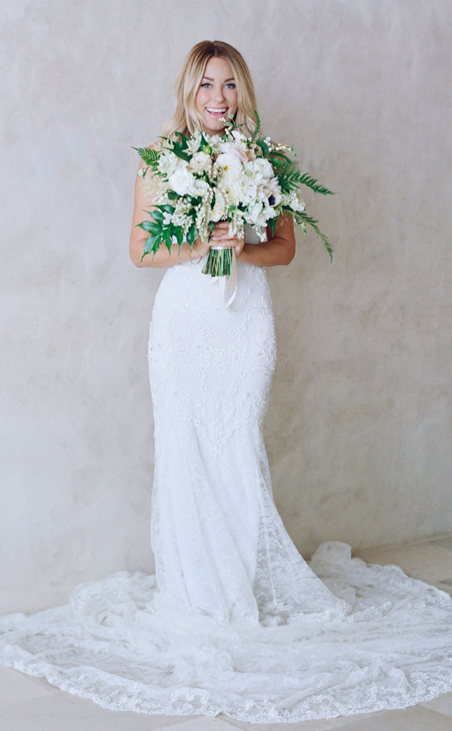 Lauren Conrad's wedding dress photos