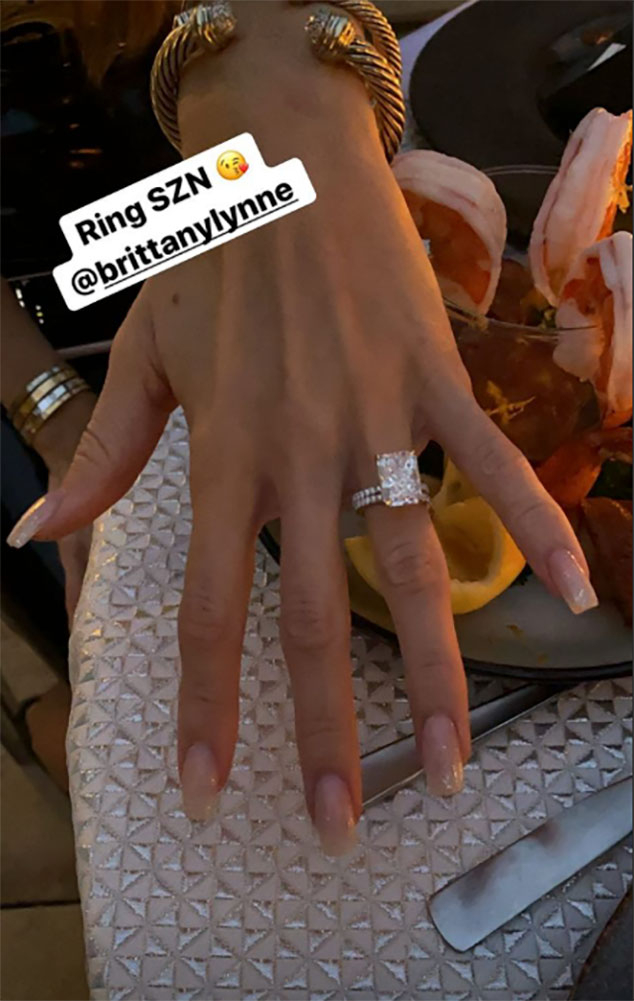 Patrick Mahomes' wife, Brittany, revels at Chiefs' ring ceremony