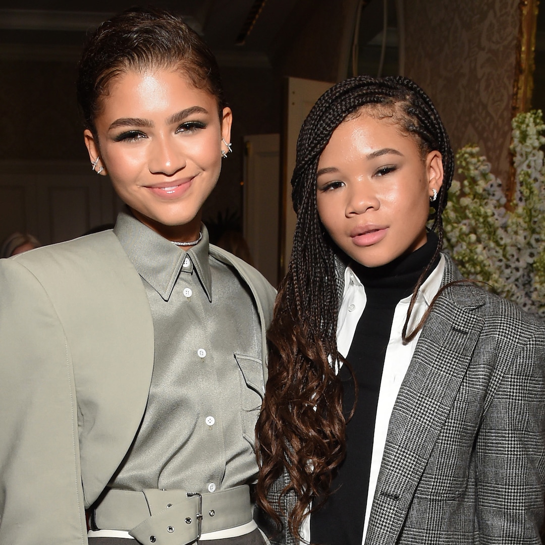 Watch Storm Reid S Epic Reaction To Zendaya S Historic Emmys Win E Online Uk