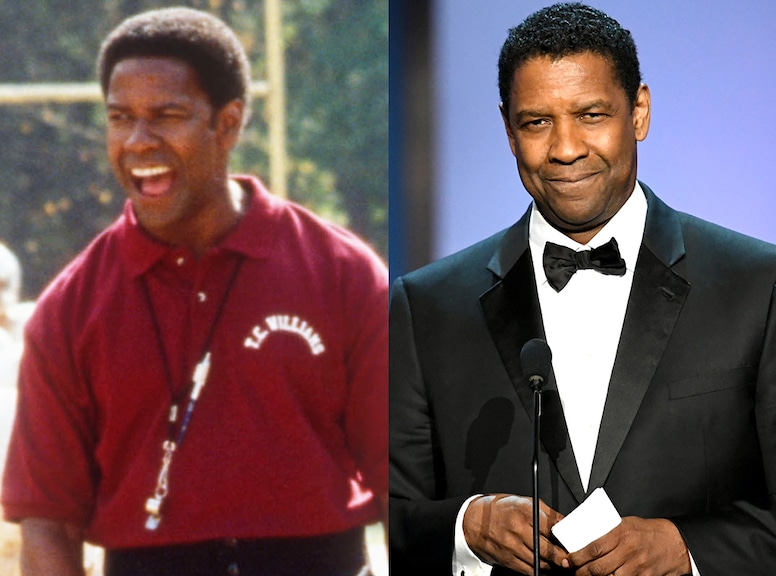 Remember The Titans, Denzel Washington, Then/Now
