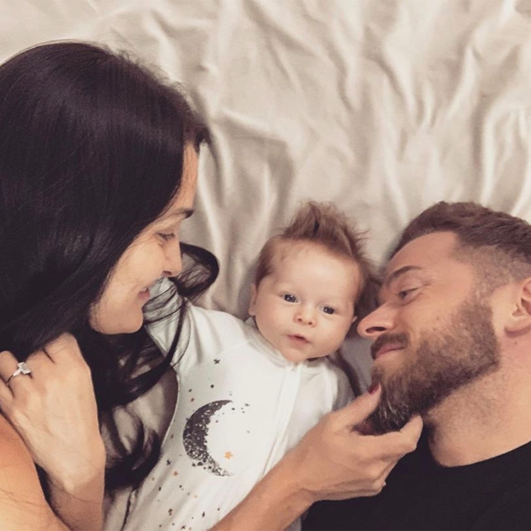 Nikki Bella S Baby Boy Steals The Show In Family Christmas Card Shoot E Online Au Nikki Bella S Baby Boy Steals The Show In Family Christmas Card Shoot E Online Au