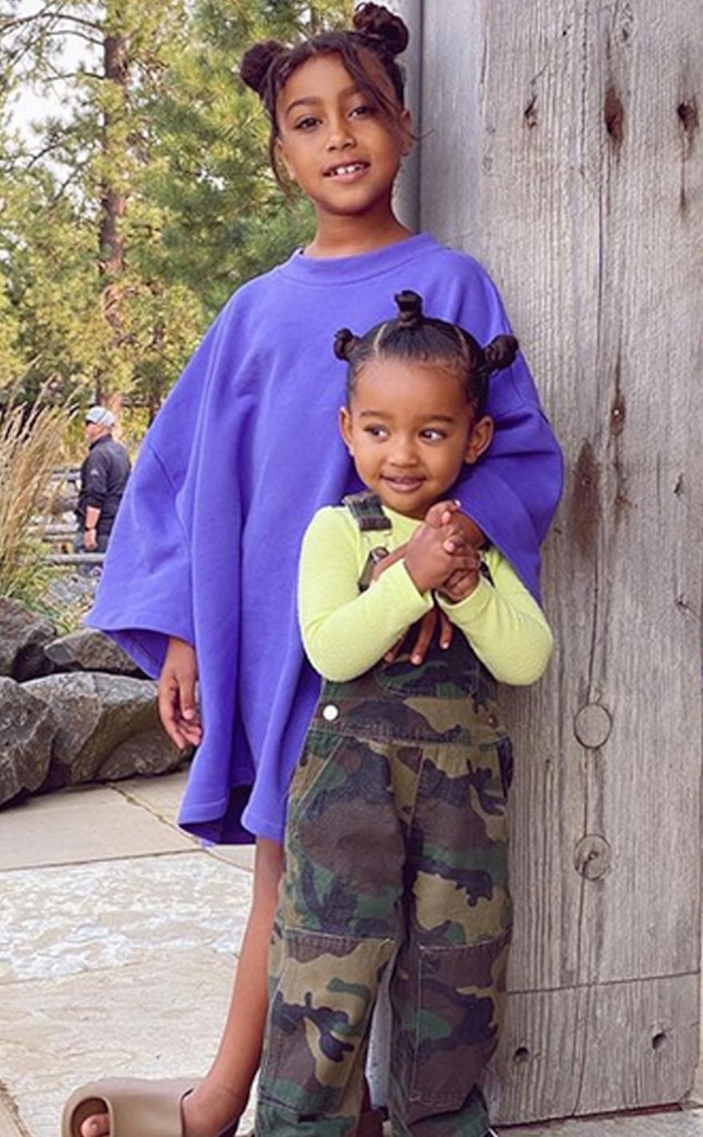 North West, Saint West, Chicago West, Psalm West, Instagram