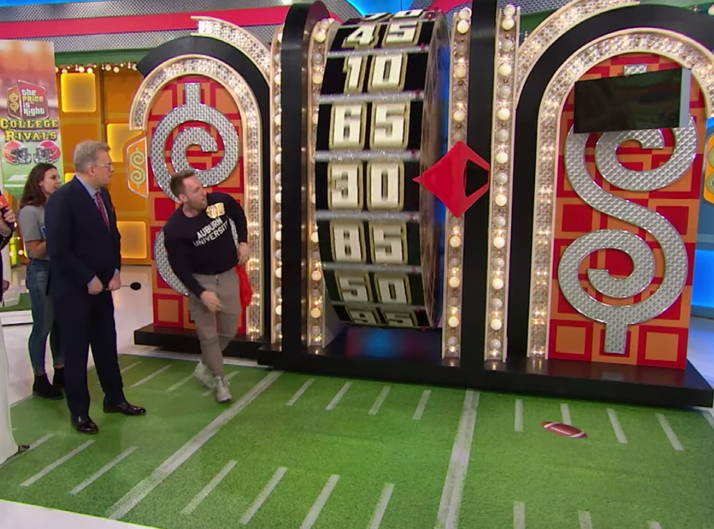 The Price Is Right - Contestant spinning wheel