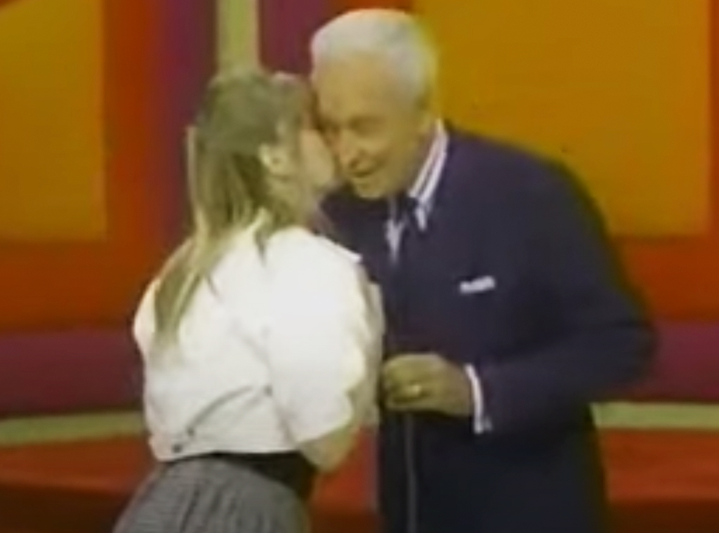 The Price Is Right - Bob Barker kiss