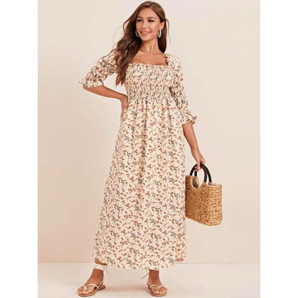 Fall Floral Dresses Are 2020's Comfy, Celeb-Loved Trend