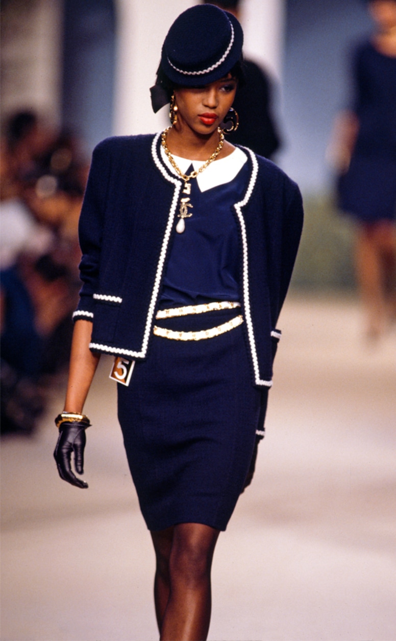 Naomi Campbell, Models First Runway Shows at New York Fashion Week